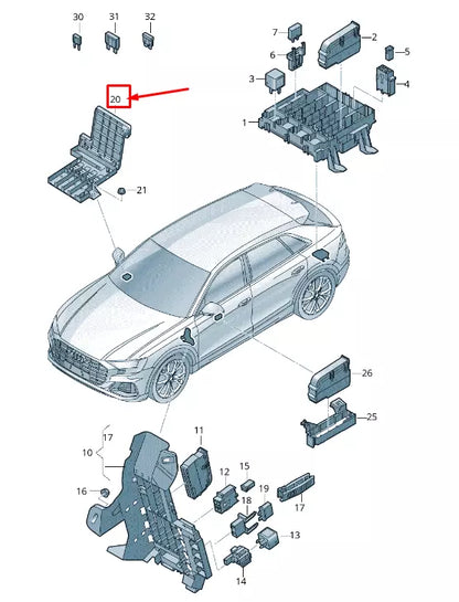 NEW VW TOUAREG CR POTENTIAL DISTRIBUTOR 4M0937517J