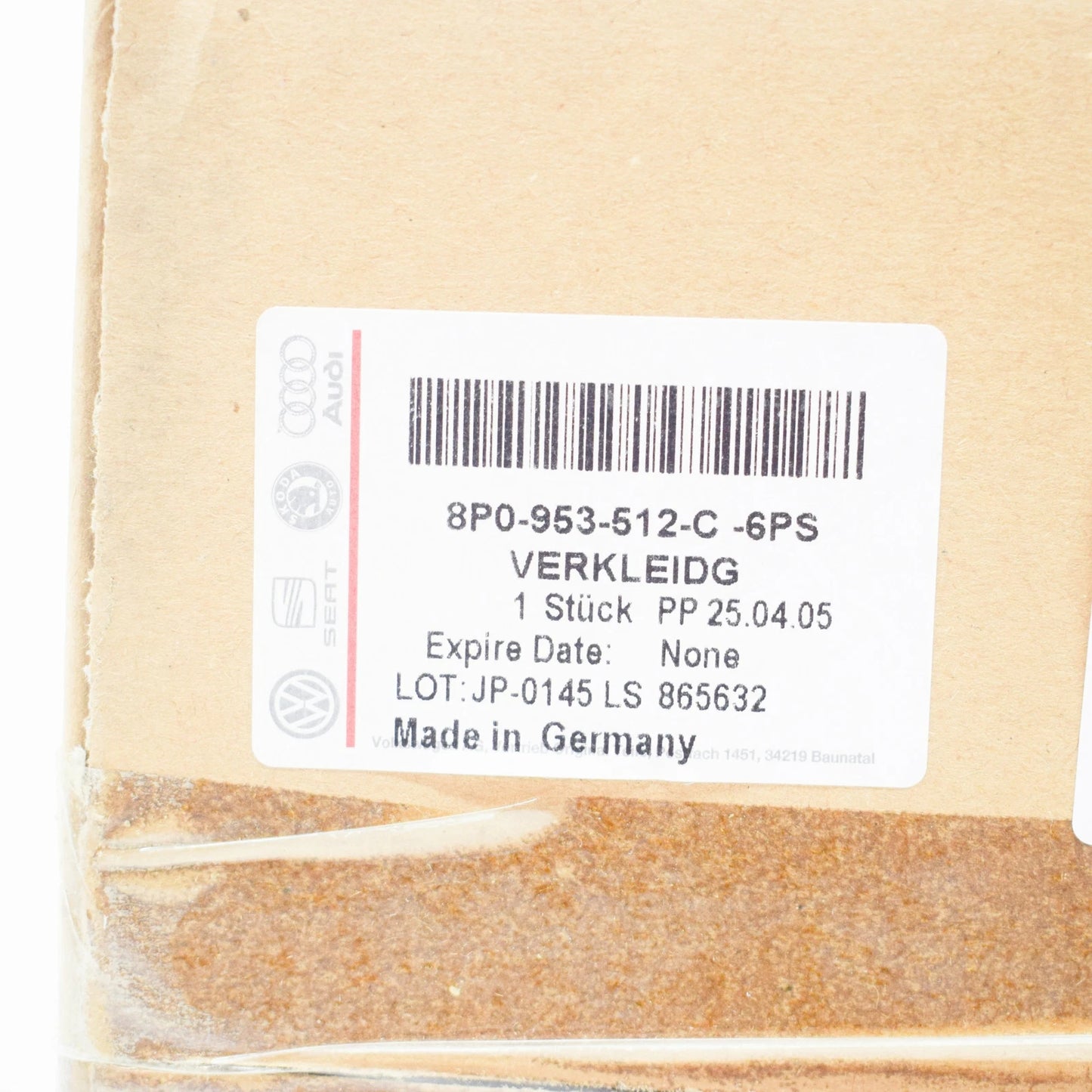 NEW AUDI A3 8P STEERING COLUMN LOWER COVER 8P0953512C6PS