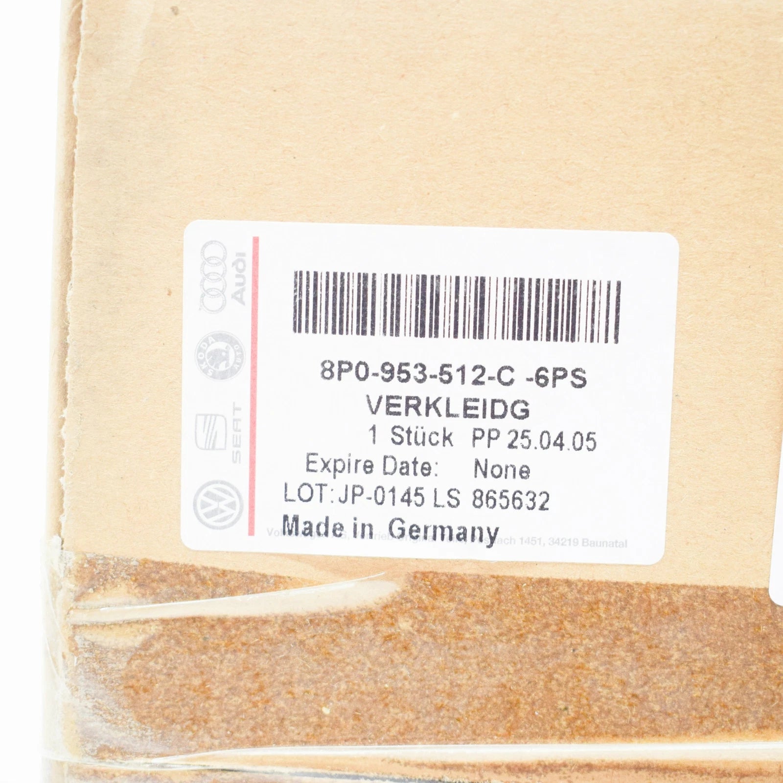 NEW AUDI A3 8P STEERING COLUMN LOWER COVER 8P0953512C6PS