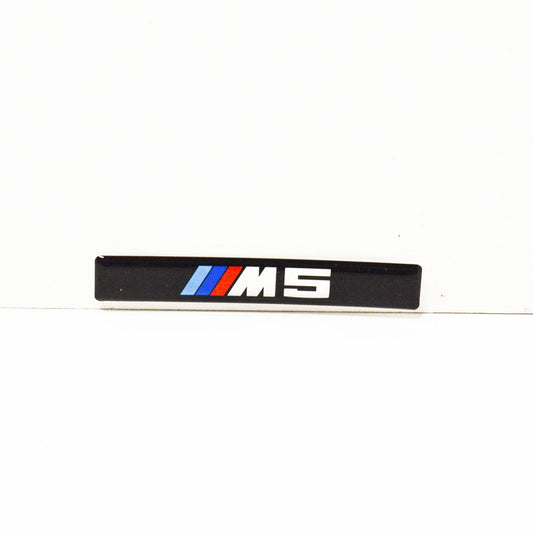 NEW BMW 5 E39 DOOR MOULDING EMBLEM BADGE 51132496165 2496165 ORIGINAL