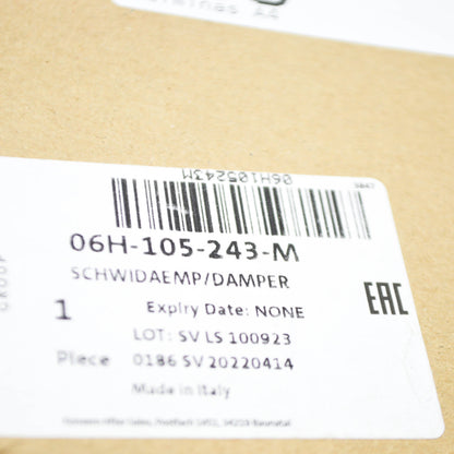 new audi a1 sportback gb crankshaft vibration pulley damper 06h105243m original