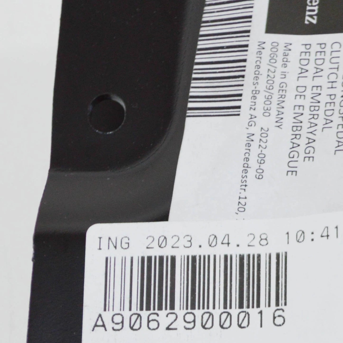 NEW MERCEDES-BENZ SPRINTER W906 CLUTCH PEDAL A9062900016 ORIGINAL