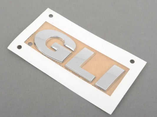 NEW VOLKSWAGEN JETTA A6 MK6 REAR LID BADGE 1K5853675S739 ORIGINAL