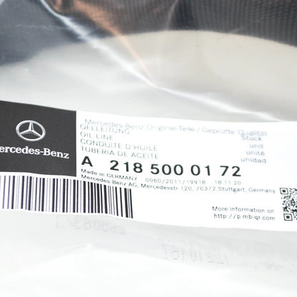 NEW MERCEDES-BENZ CLS C218 OIL COOLER LINE HOSE A2185000172 ORIGINAL