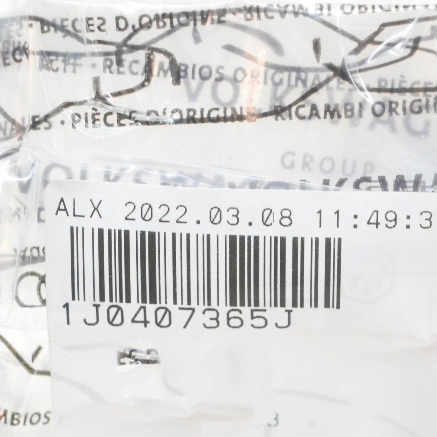 NEW VOLKSWAGEN BEETLE 9C1 FRONT SUSPENSION BALL JOINT 1J0407365J ORIGINAL