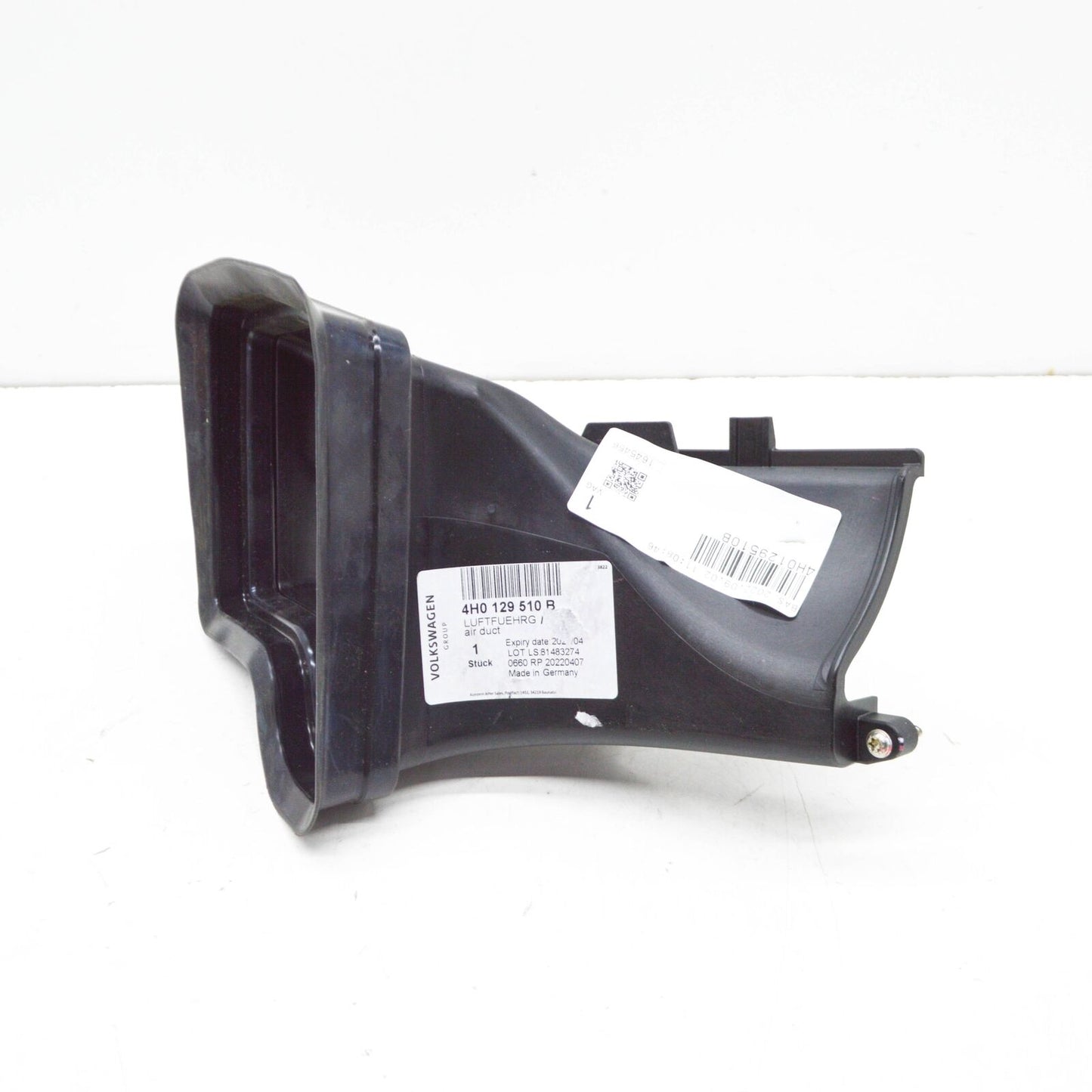 NEW AUDI A8 4H D4 FRONT RIGHT INTAKE AIR DUCT 4H0129510B ORIGINAL