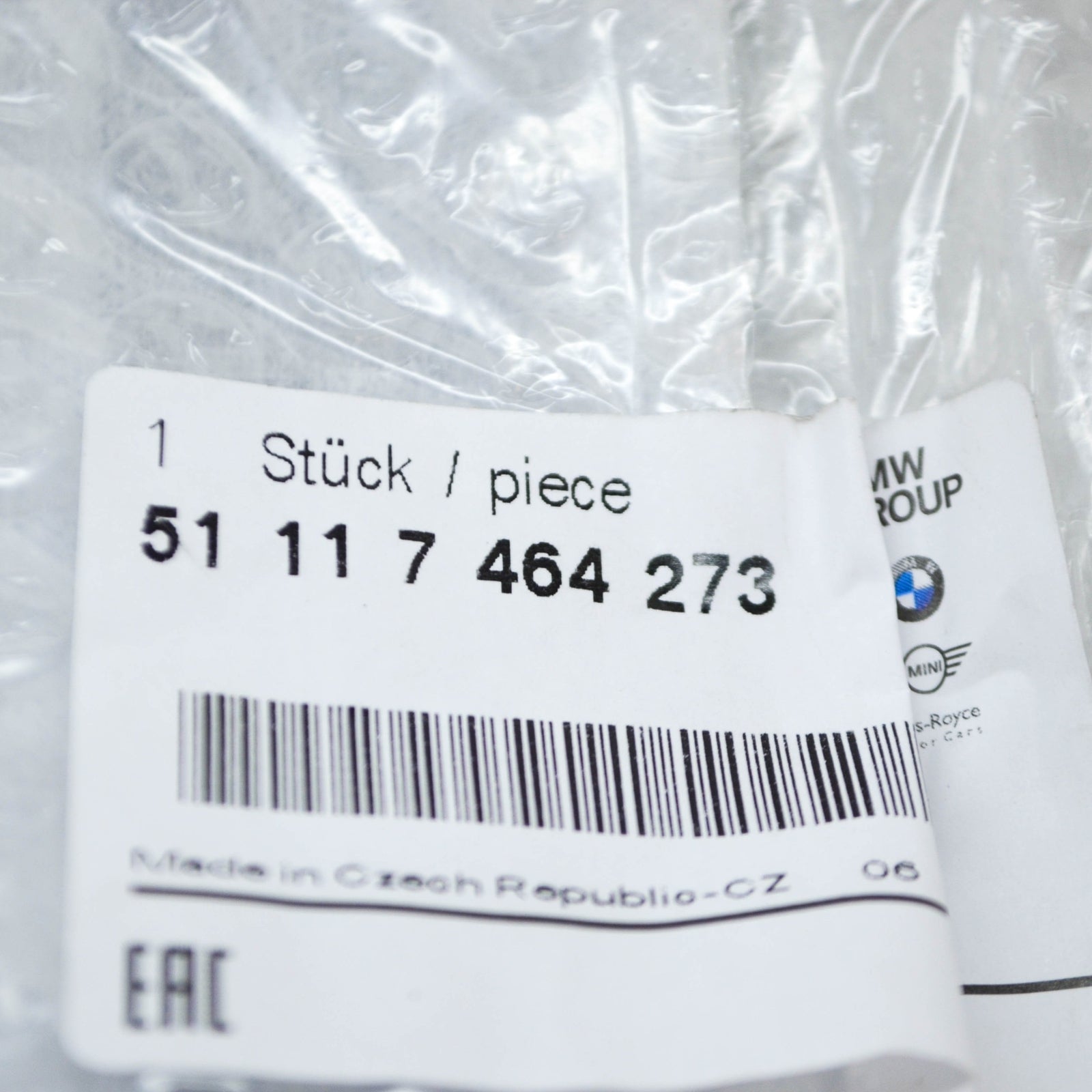 new bmw 3 g20 front bumper left open grille trim basis 51117464273 original