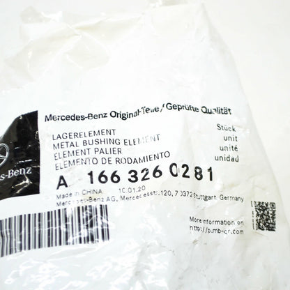 NEW MERCEDES-BENZ GLS X166 REAR AXLE LOWER OUTER BUSHING A1663260281 ORIGINAL