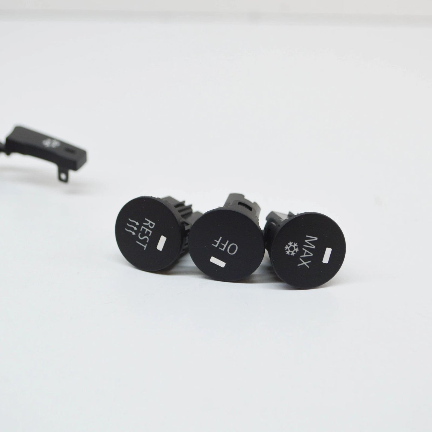 NEW BMW 5 E60 CLIMATE CONTROL FACEPLATE BUTTON COVER KIT 61319250196 ORIGINAL