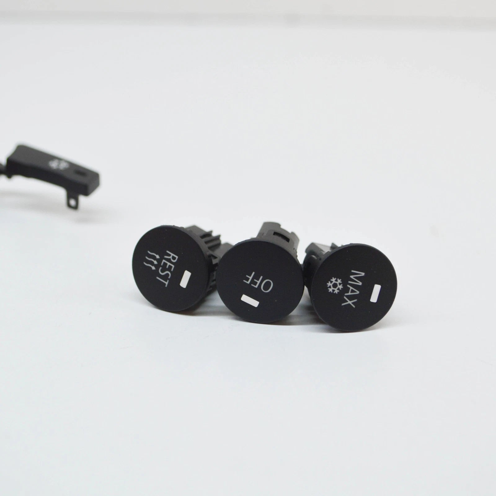 NEW BMW 5 E60 CLIMATE CONTROL FACEPLATE BUTTON COVER KIT 61319250196 ORIGINAL