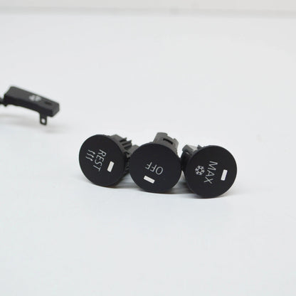 NEW BMW 5 E60 CLIMATE CONTROL FACEPLATE BUTTON COVER KIT 61319250196 ORIGINAL