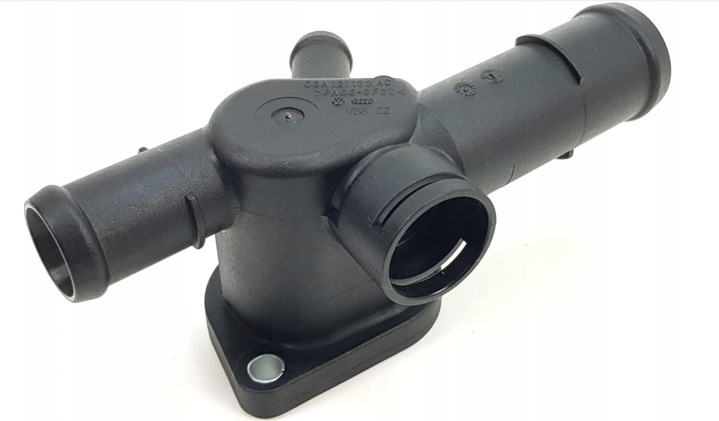 NEW VOLKSWAGEN BEETLE 9C COOLANT FLANGE WITH SEALING RING 06A121132R ORIGINAL