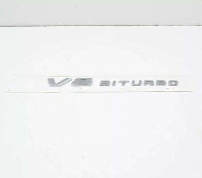 NEW MB S W222 AMG FRONT FENDER WING LETTERING BADGE A2228175200 ORIGINAL