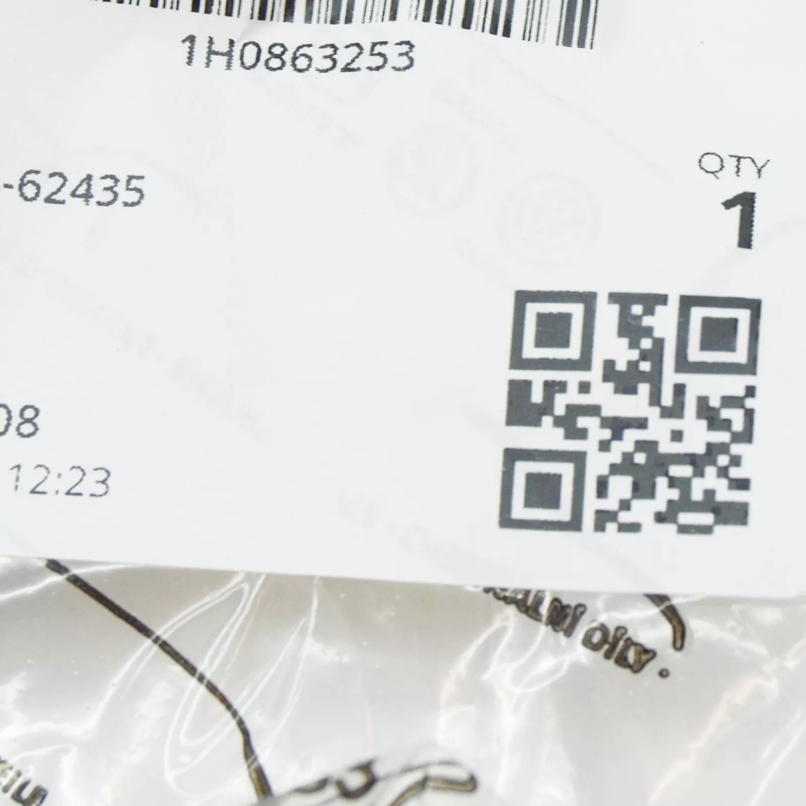 NEW VW TOUAREG 7P MK2 WARNING FLARE BRACKET 1H0863253 ORIGINAL