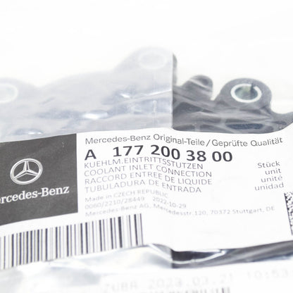 NEW MERCEDES-BENZ E W213 ENGINE COOLANT WATER INLET A1772003800 ORIGINAL