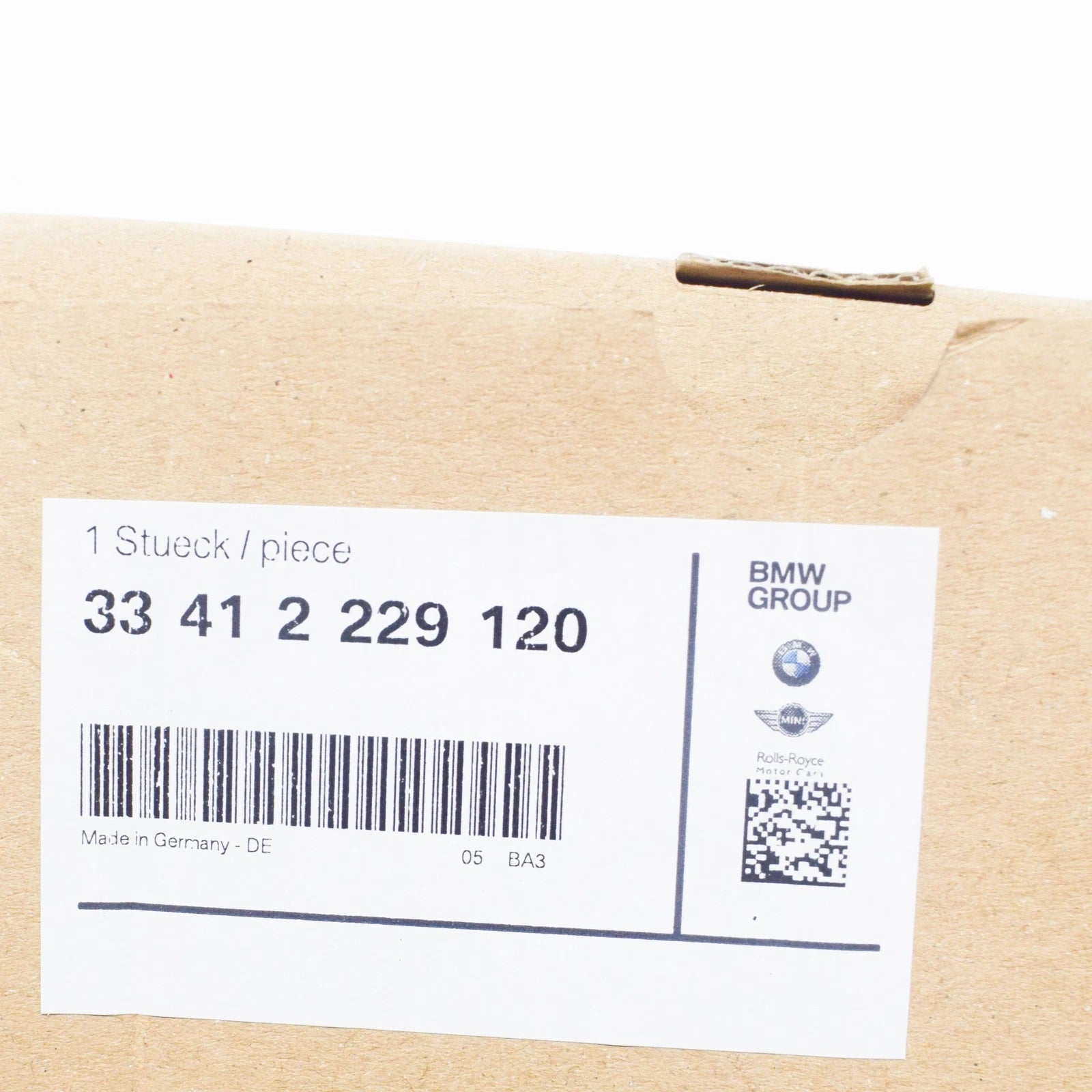 NEW BMW 3 E46 REAR WHEEL HUB 33412229120 2229120 ORIGINAL