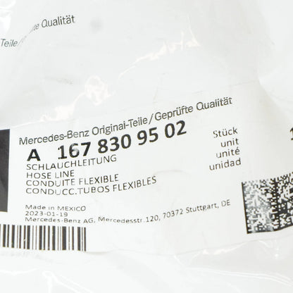 NEW MERCEDES-BENZ GLE W167 VALVE TO PUMP HOSE LINE A1678309502 ORIGINAL