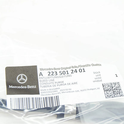NEW MERCEDES-BENZ S W223 COOLANT EXPANSION TANK HOSE A2235012401 ORIGINAL