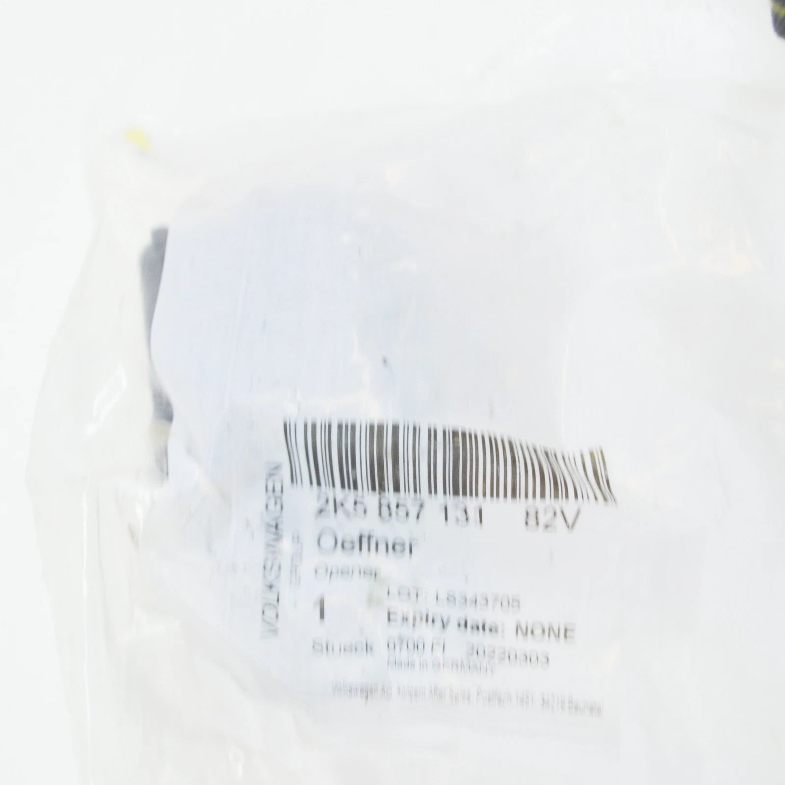 NEW VOLKSWAGEN CADDY SY GLOVE BOX OPENING MECHANISM 2K585713182V ORIGINAL