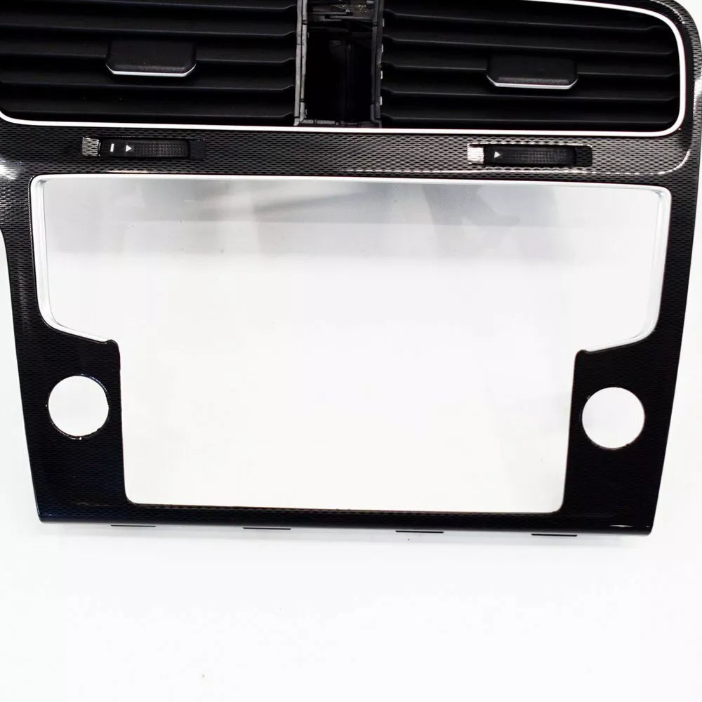 NEW VW GOLF MK7 CENTER AIR VENTS W/ SAT NAV TRIM 5G1819728AFDAR LHD ORIGINAL