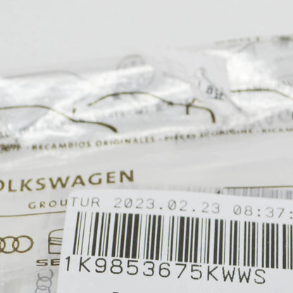 NEW VW JETTA MK6 REAR CHROME BLUE BLACK TDI INSCRIPTION 1K9853675KWWS ORIGINAL