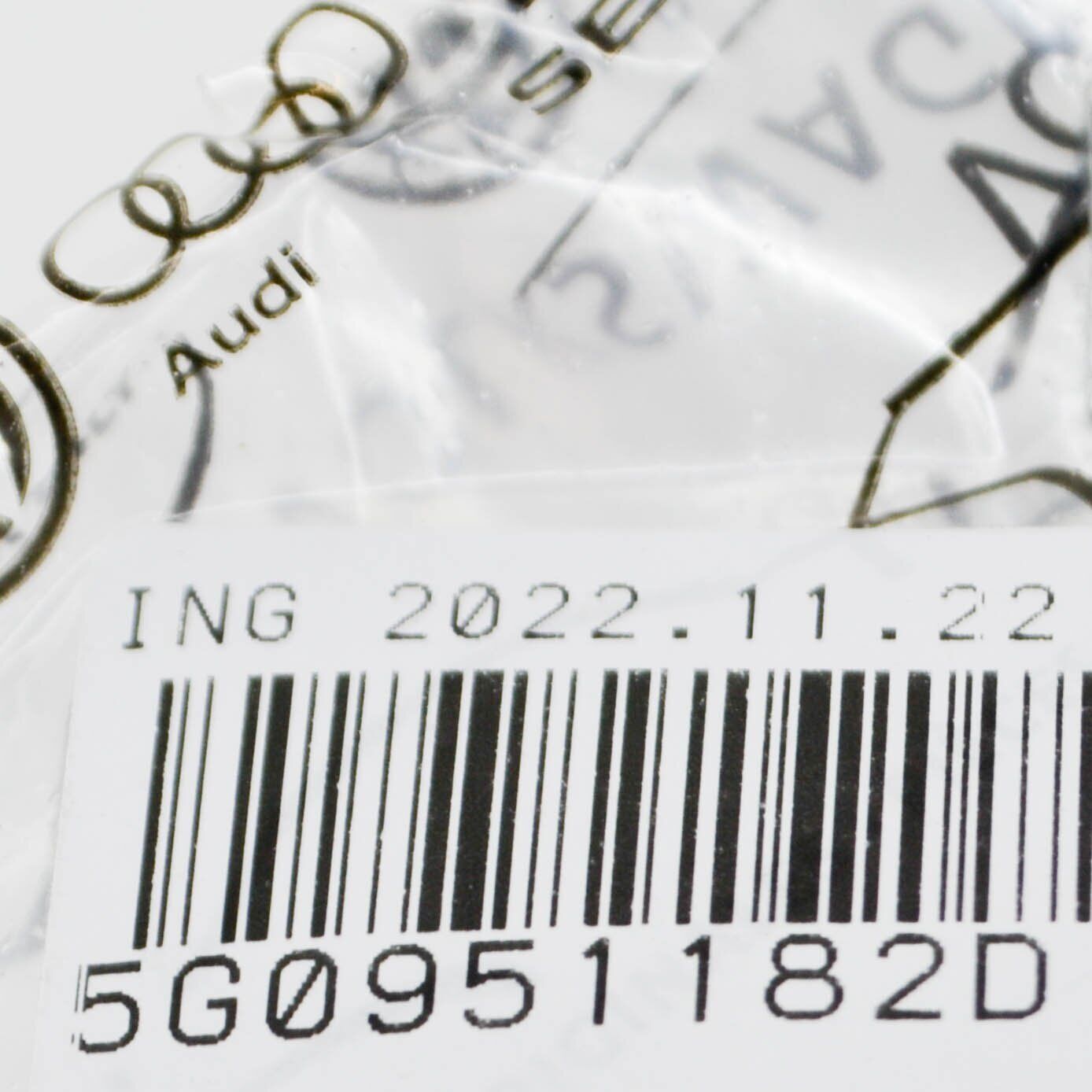 NEW VW GOLF VII 5G MK7 HIGH TONE HORN SIGNAL BRACKET 5G0951182D ORIGINAL