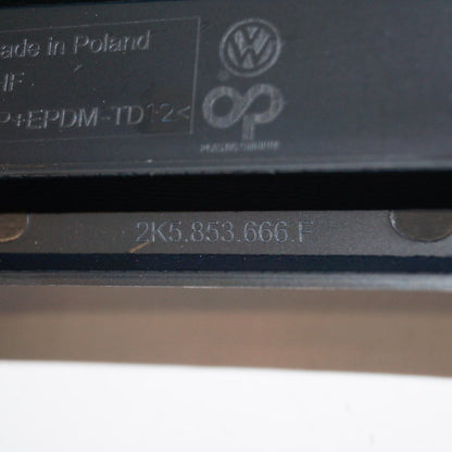 NEW VOLKSWAGEN CADDY 2K FRONT RIGHT FOG LIGHT GRILLE 2K5853666F9B9 ORIGINAL