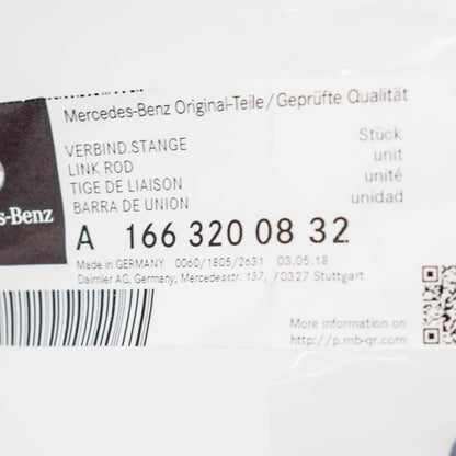 NEW MB GLC-CLASS X166 FRONT RIGHT HEIGHT SENSOR LINK A1663200832 2016 ORIGINAL