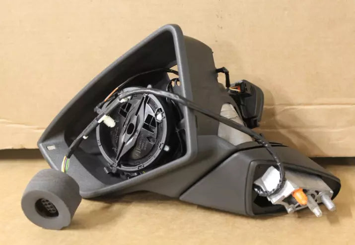 NEW SEAT LEON 5F FRONT LEFT SIDE WING MIRROR RHD 5F2857507N9B9 ORIGINAL