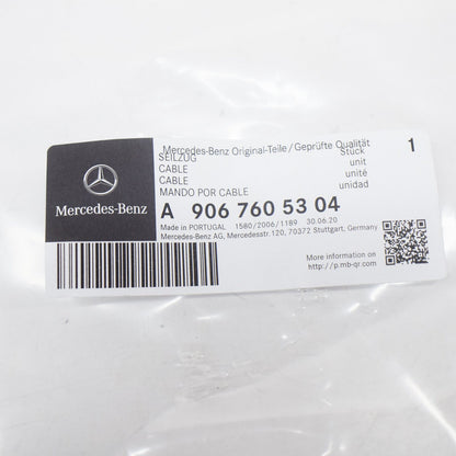 NEW MB SPRINTER W906 REAR LEFT DOOR UPPER LATCH CABLE A9067605304 ORIGINAL