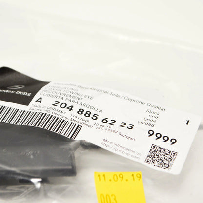 NEW MB C W204 AMG REAR BUMPER TOW HOOK EYE CAP COVER A20488562239999 ORIGINAL