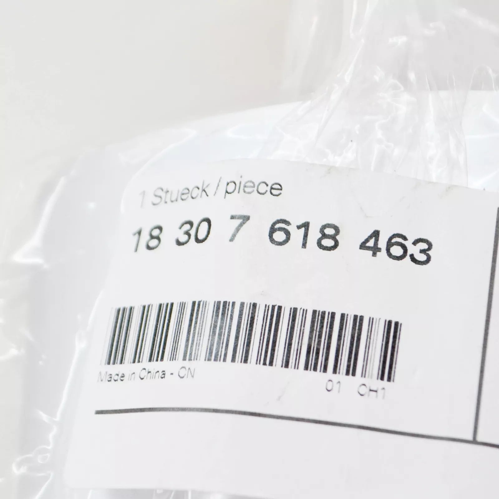 NEW BMW 3 E90 REAR EXHAUST TAIL PIPE COVER TRIM 18307618463 ORIGINAL