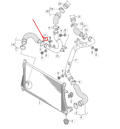 NEW VW JETTA A6 AIR PRESSURE SENSOR 03G906051M