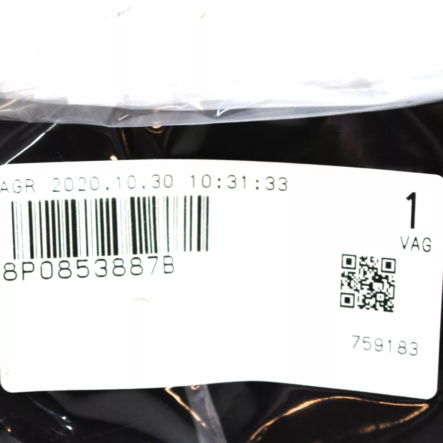 NEW AUDI A3 8P1 FRONT LEFT WHEEL ARCH SPOILER TRIM 8P0853887B ORIGINAL