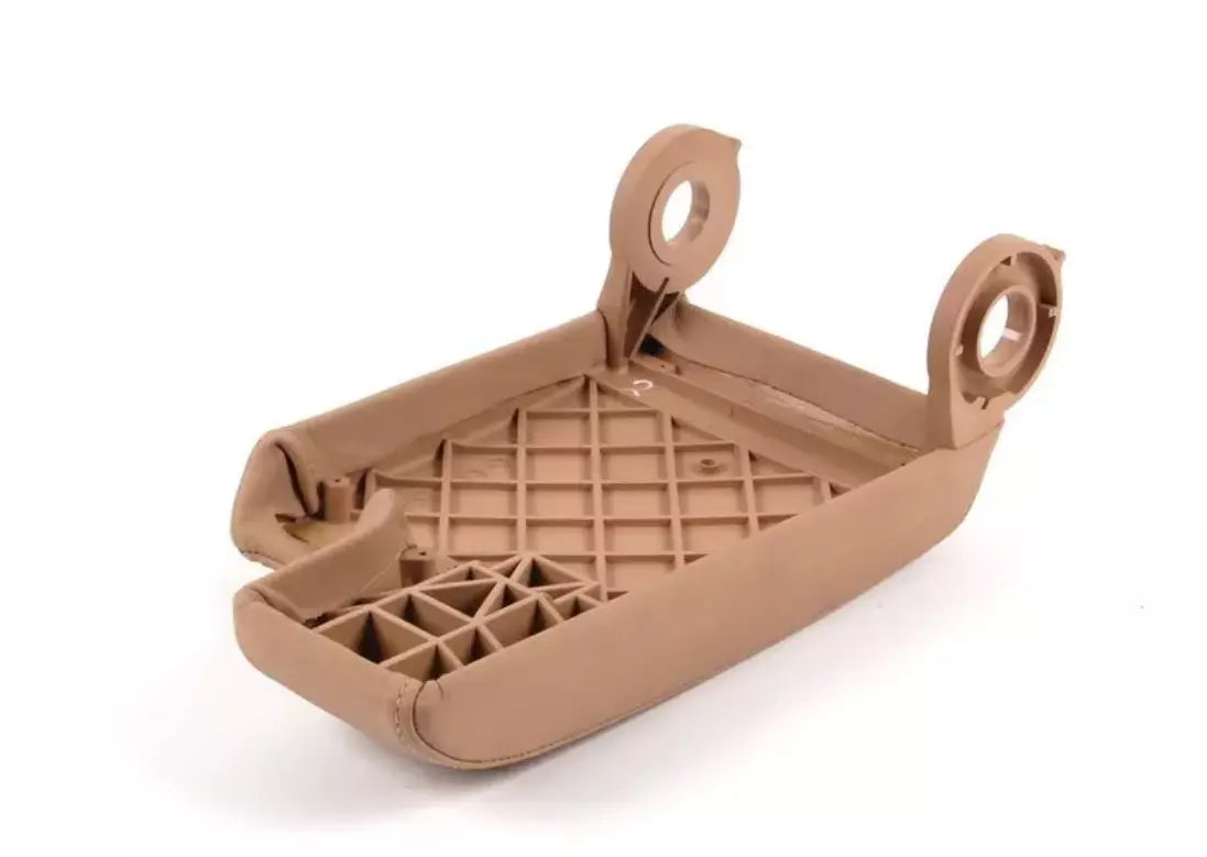 NEW BMW 3 E46 UPPER LEATHER ARMREST 51168238230 8238230 ORIGINAL