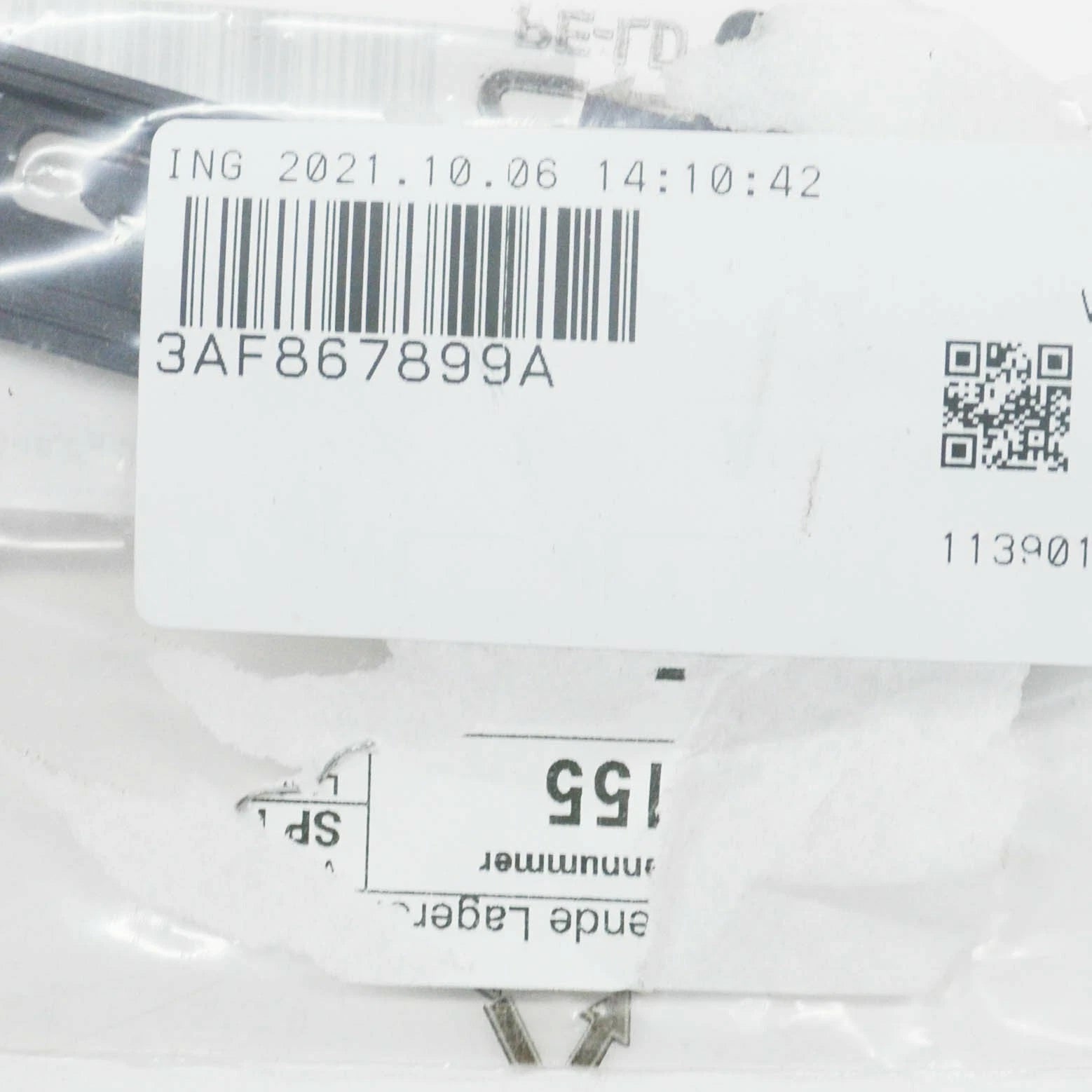 NEW VW PASSAT VARIANT B7 LUGGAGE COVER BLIND LEFT HOOK 3AF867899A ORIGINAL