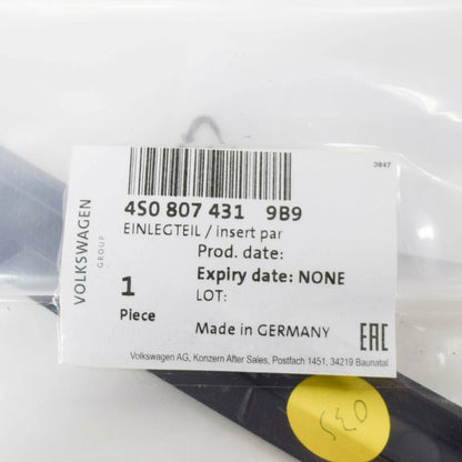 NEW AUDI R8 4S FRONT BUMPER LEFT SIDE INSERT PART 4S08074319B9 2018 ORIGINAL