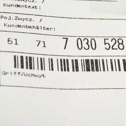 NEW BMW X3 E83 EMERGENCY WHEEL MOUNTING HANDLE 51717030528 ORIGINAL