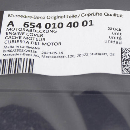 NEW MERCEDES-BENZ E C238 LEFT ENGINE COVER A6540104001 ORIGINAL