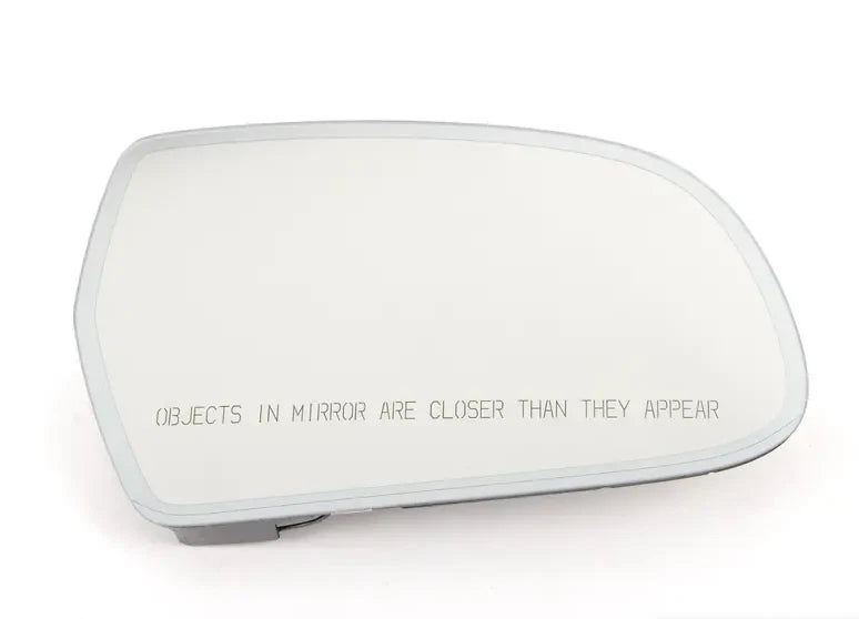 NEW AUDI A4 B8 FRONT DOOR RIGHT SIDE HEATED MIRROR GLASS 8F0857536L ORIGINAL