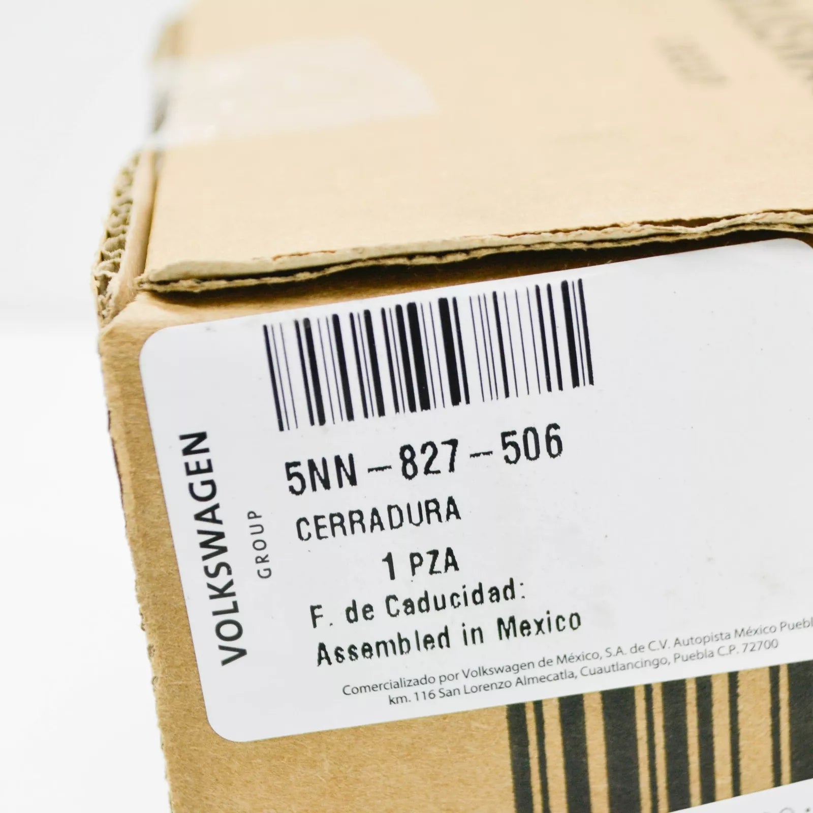 NEW VOLKSWAGEN TIGUAN ALLSPACE MK2 TAILGATE LOCK 5NN827506 2017