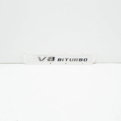 NEW MB S W222 AMG FRONT FENDER WING LETTERING BADGE A2228175200 ORIGINAL