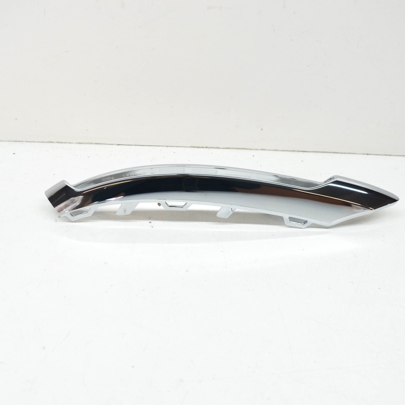 NEW MB GLK-CLASS X204 FRONT BUMPER LEFT MOLDING TRIM CHROME A2048853574 ORIGINAL