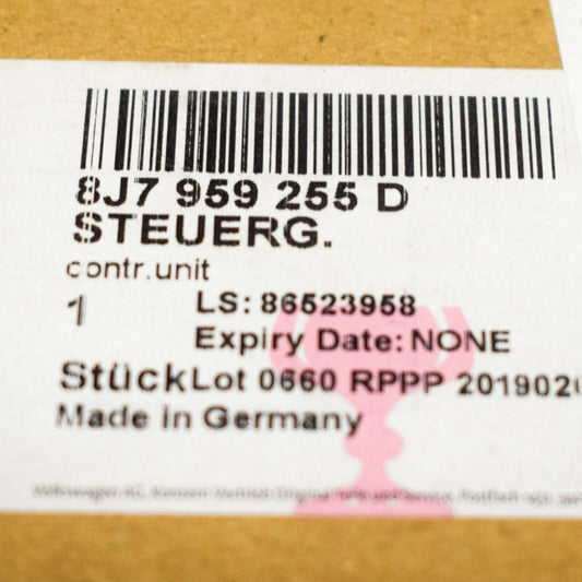 NEW AUDI TT 8J REAR RIGHT CONVERTIBLE ROOF CONTROL UNIT 8J7959255D ORIGINAL