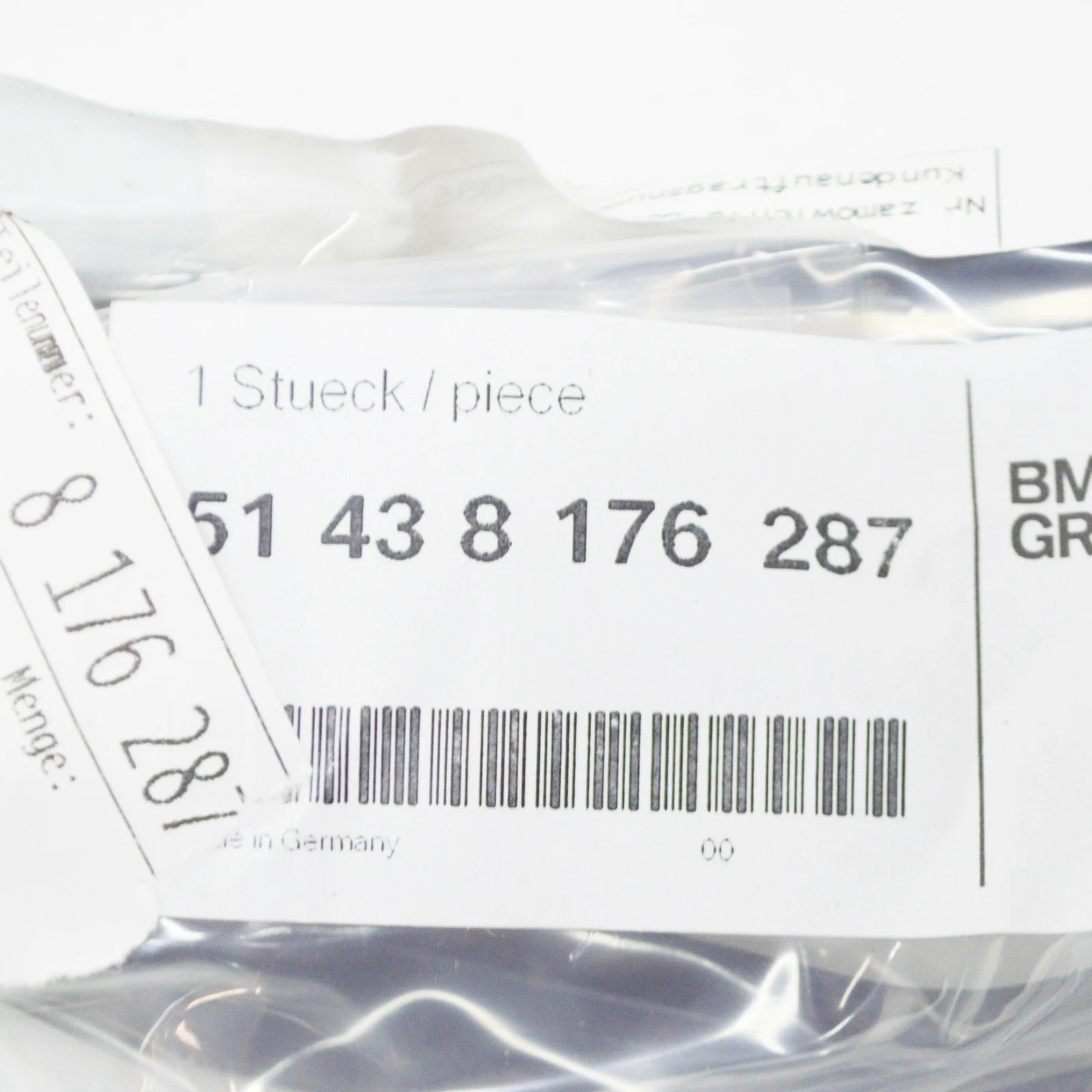 NEW BMW 3 COMPACT E36 REAR LEFT SEAT BELT TRIM COVER 51438176287 8176287