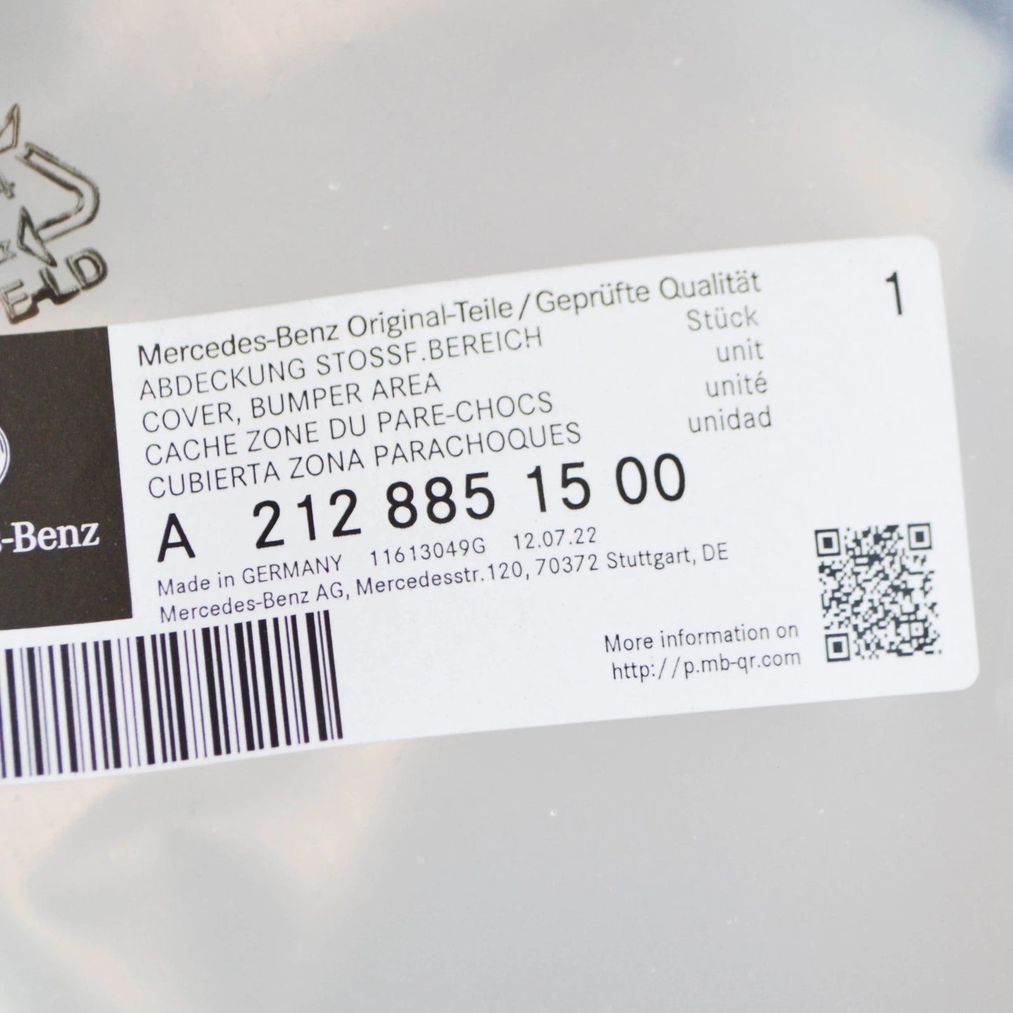 NEW MERCEDES-BENZ E-CLASS W212 FRONT RADIATOR GRILLE A2128851500 2015 ORIGINAL