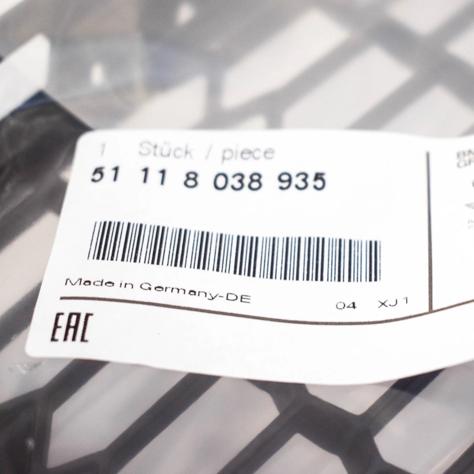 NEW BMW 3 E92 M-SPORT FRONT BUMPER LEFT SIDE FOG LIGHT GRILL 51118038935