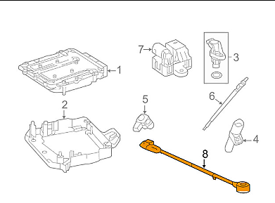 NEW MB SPRINTER 906 IGNITION KNOCK DETONATION SENSOR A0071531228 ORIGINAL