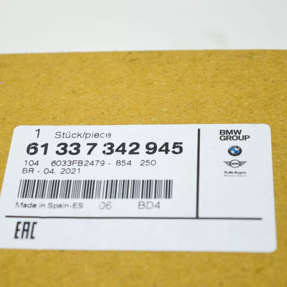 NEW BMW 3 F30 HIGH PITCH HORN FANFARE SIGNAL 61337342945 ORIGINAL