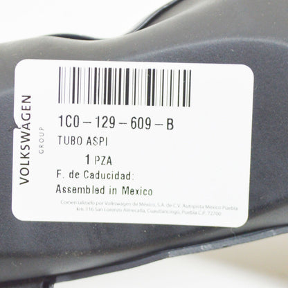 NEW VOLKSWAGEN BEETLE 9C AIR INTAKE MANIFOLD PIPE 1C0129609B ORIGINAL